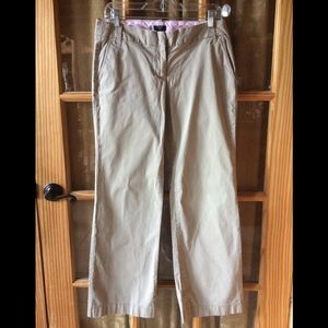 Nice like new J. Crew khaki pants